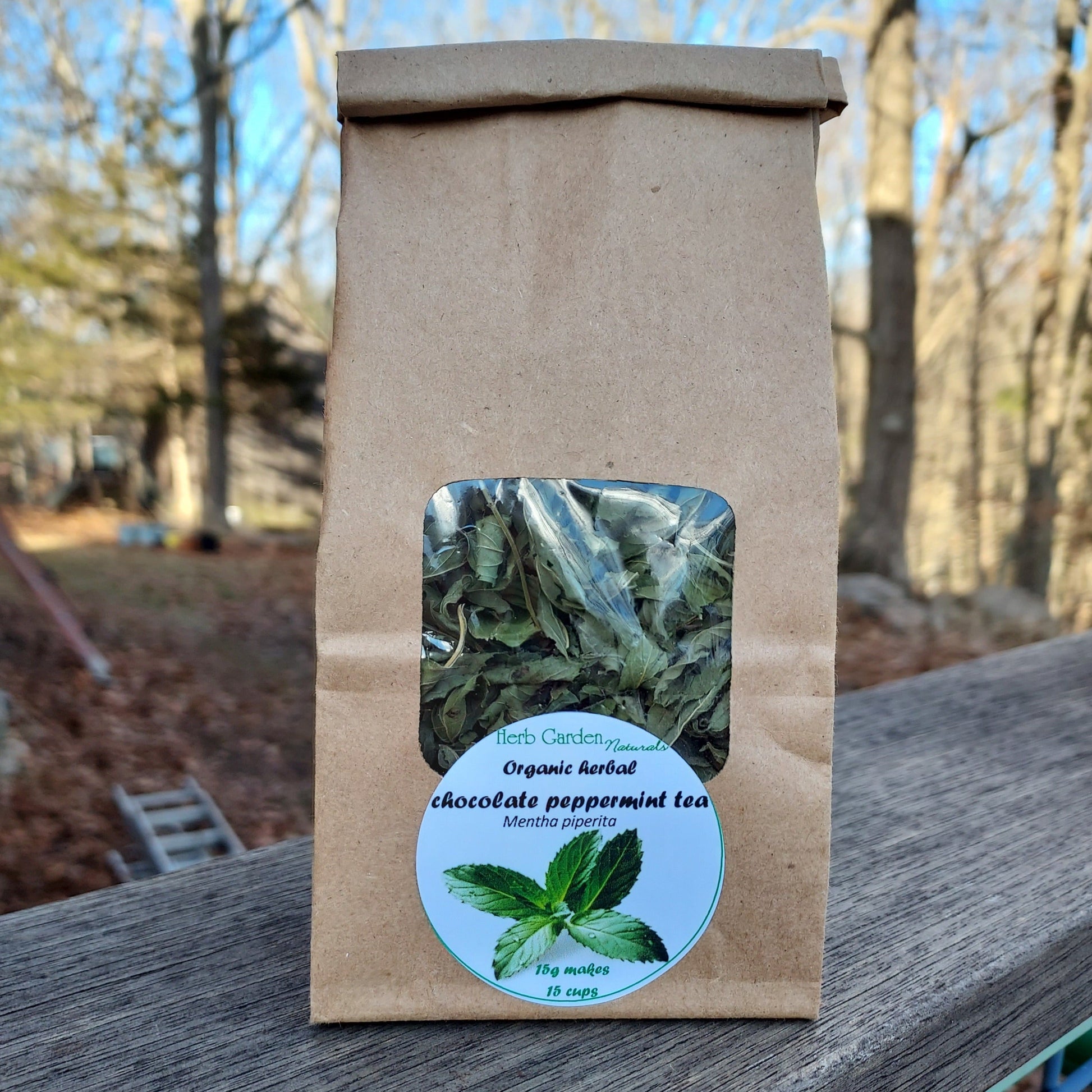 chocolat peppermint in a bag