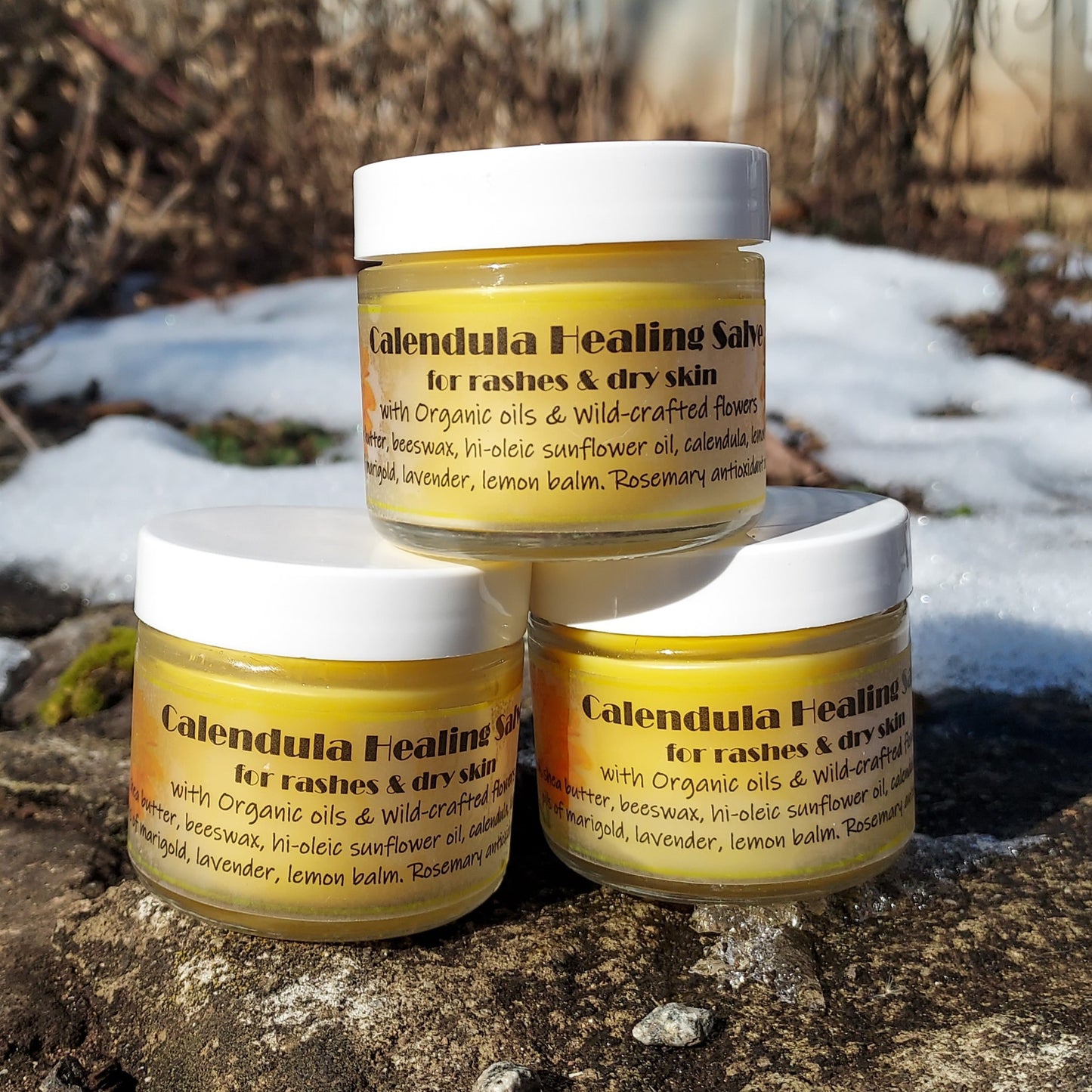 Calendula Salve for Rashes and Dry Skin
