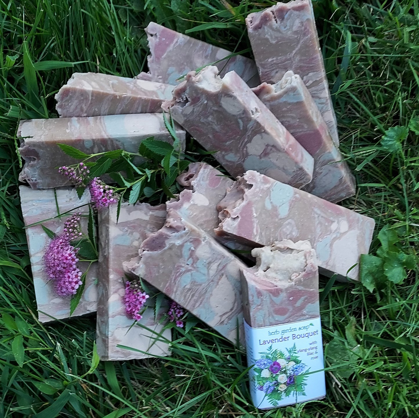 Lavender Bouquet Handmade Natural Soap