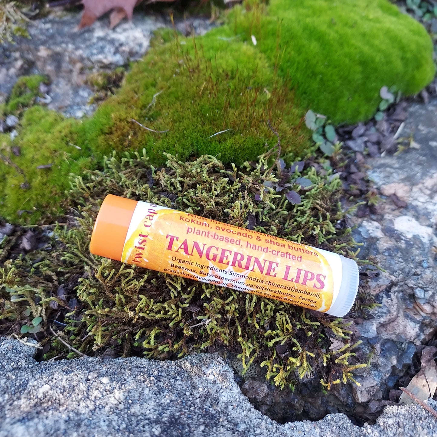 Tangerine Lips Organic Lip Butter