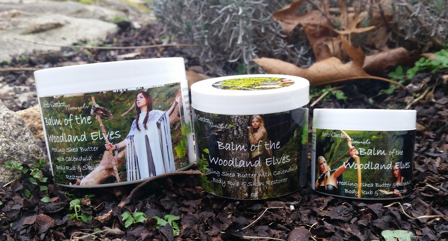 Balm of the Woodland Elves Organic, Natural Skin Hydration