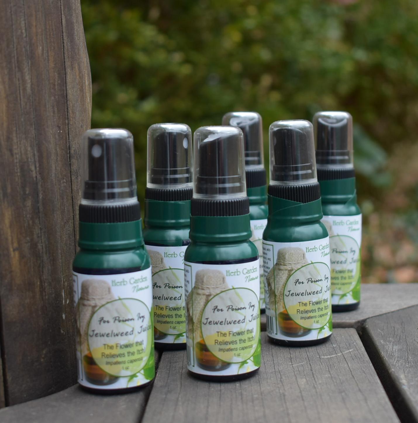 Jewelweed Juice (Organic, Natural Poison Ivy Therapy Spray)