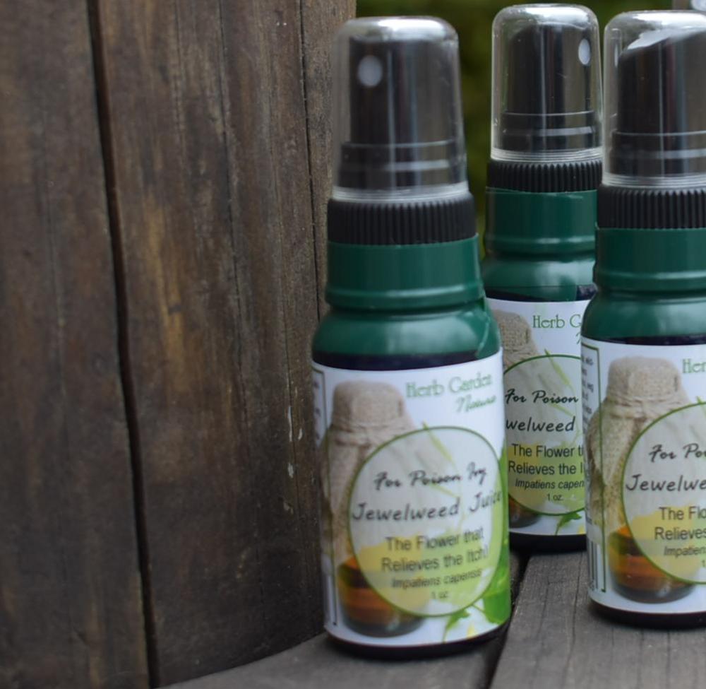 Jewelweed Juice (Organic, Natural Poison Ivy Therapy Spray)