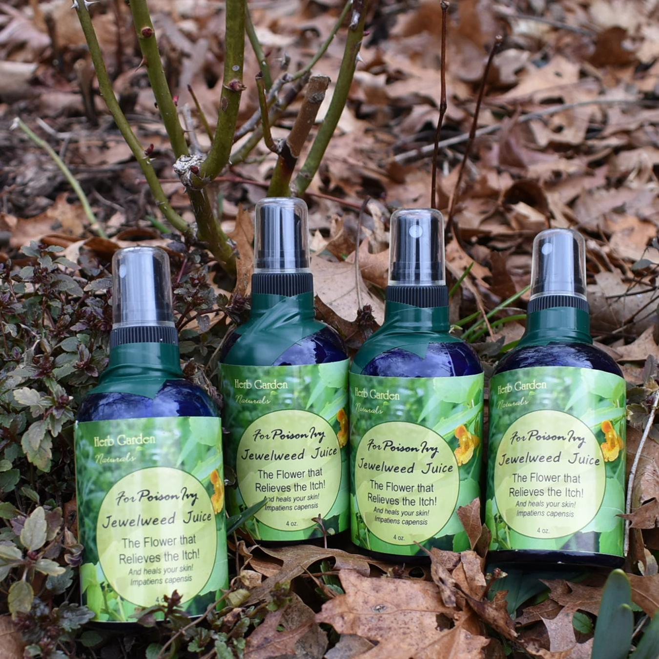 Jewelweed Juice (Organic, Natural Poison Ivy Therapy Spray)