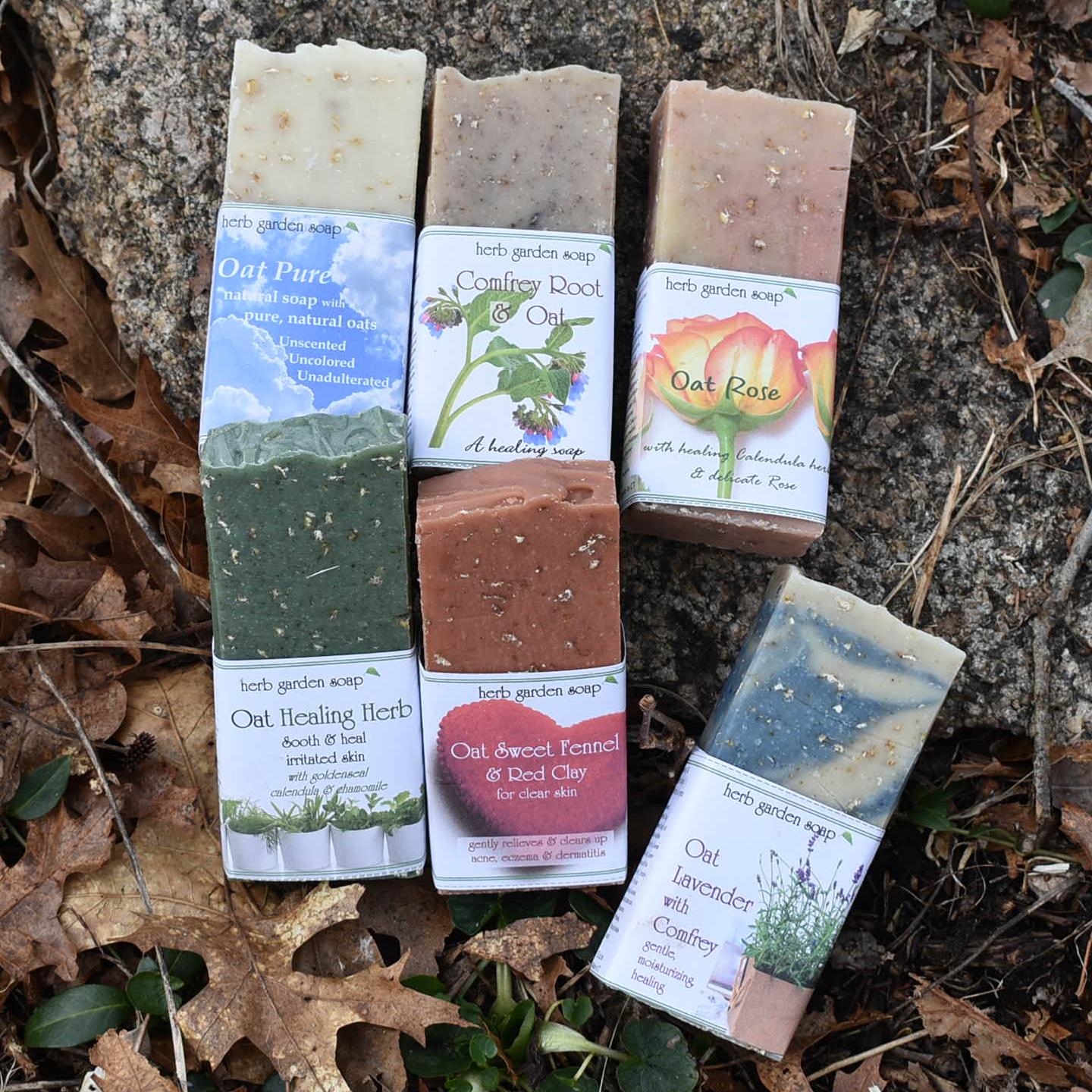 Family of Oat Soaps