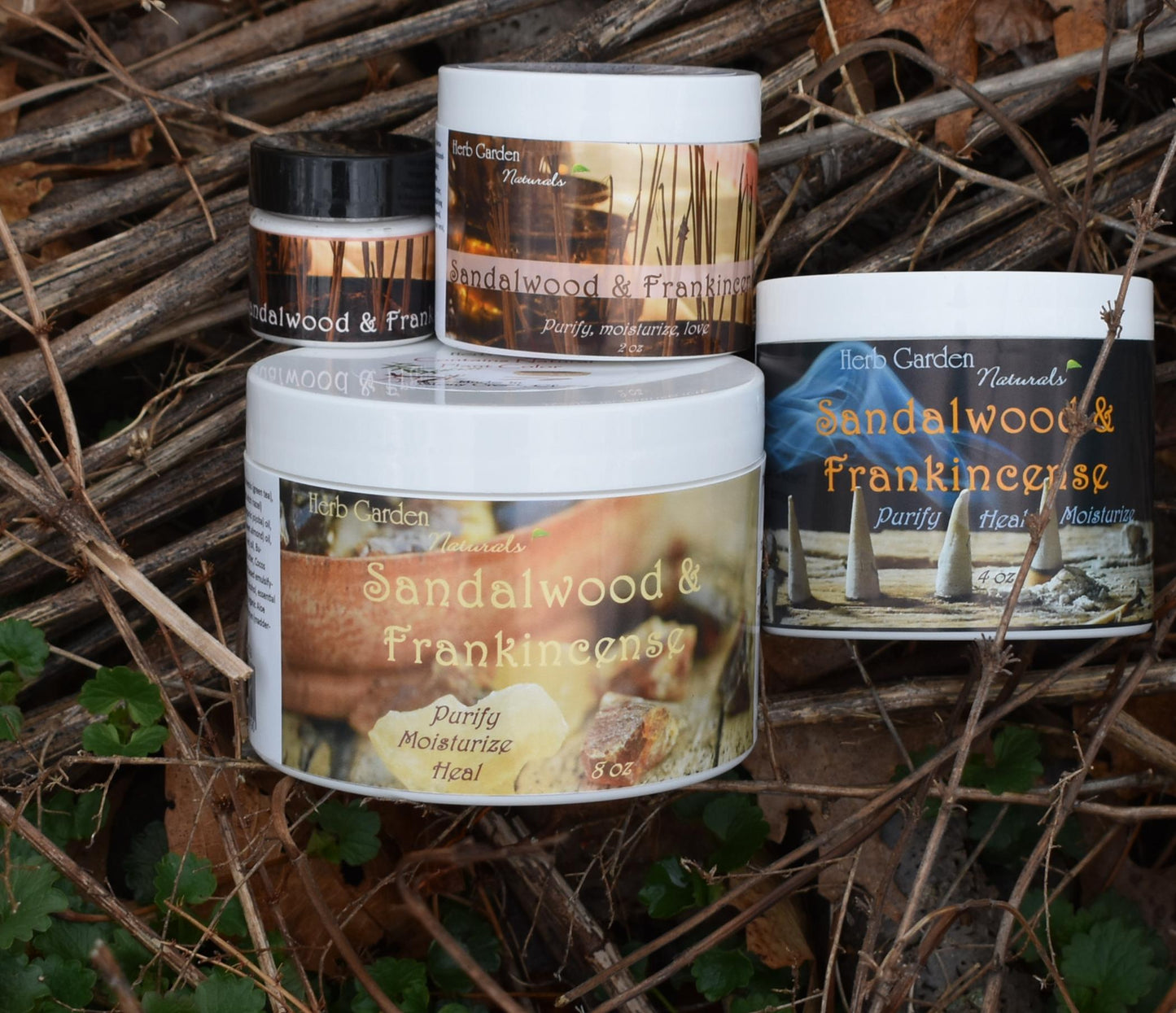 Sandalwood & Frankincense Organic Body Cream