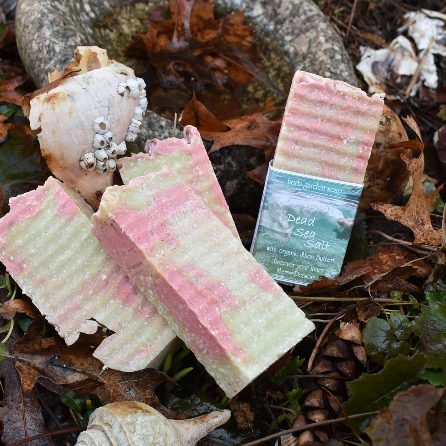 Dead Sea Salt with Pink Grapefruit Handmade Natural Soap