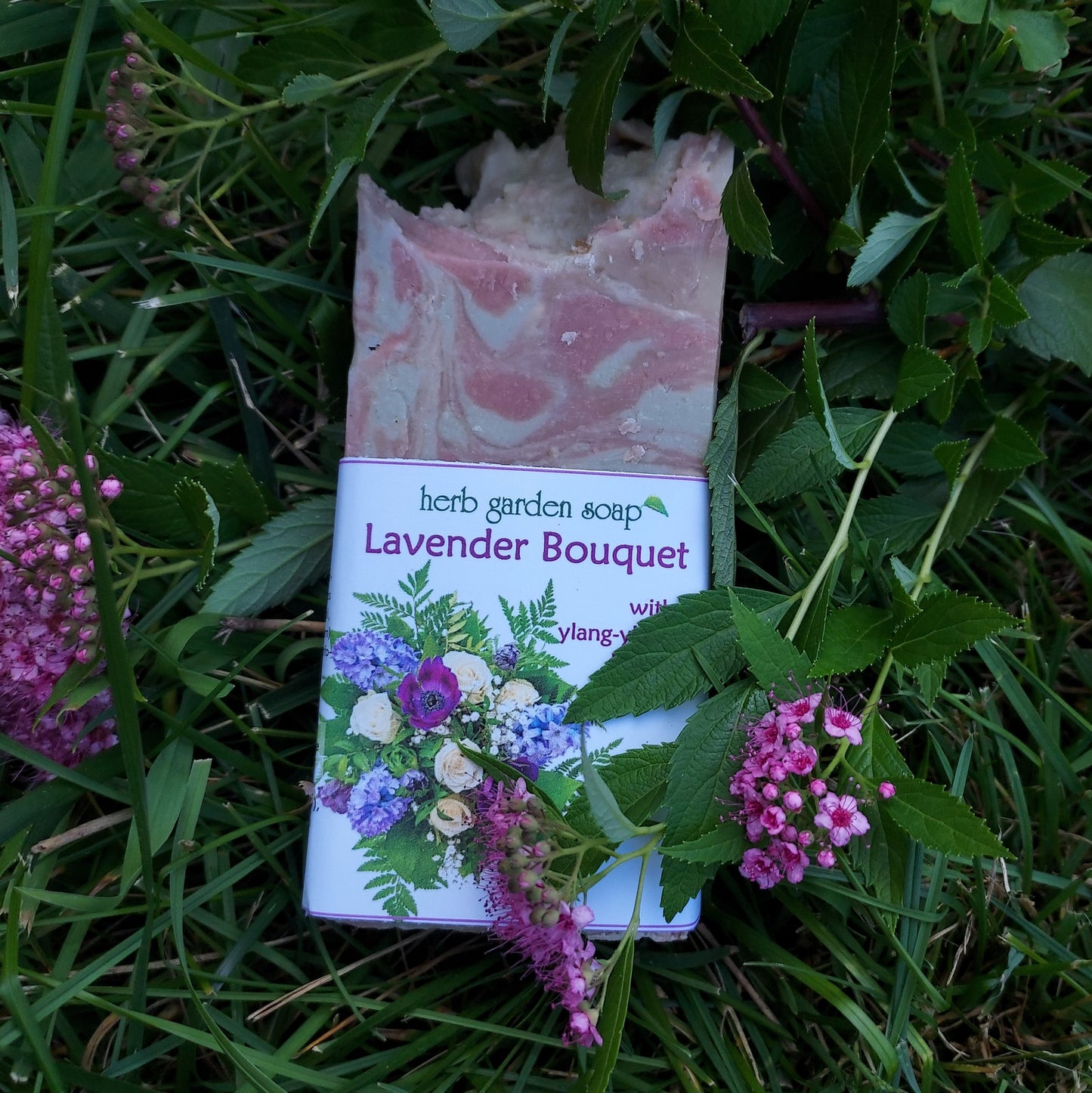 Lavender Bouquet Handmade Natural Soap