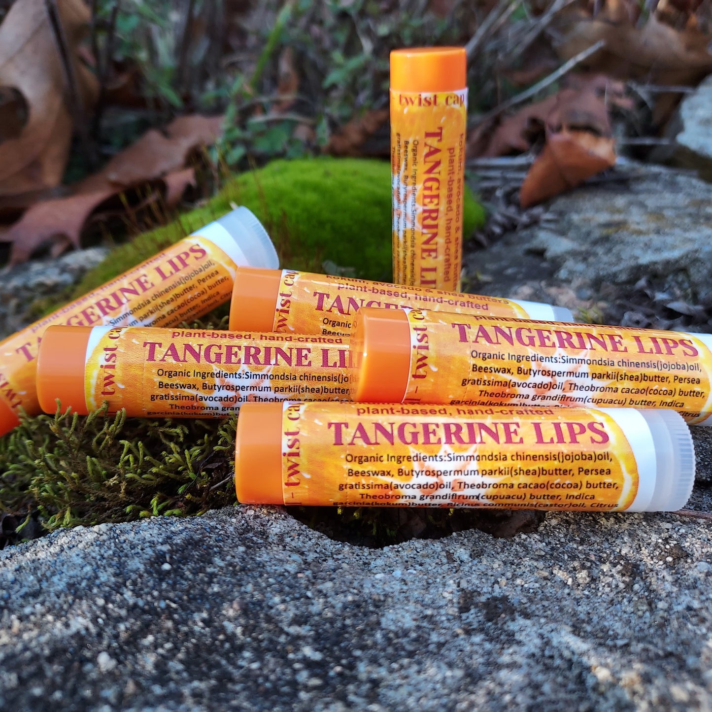 Tangerine Lips Organic Lip Butter