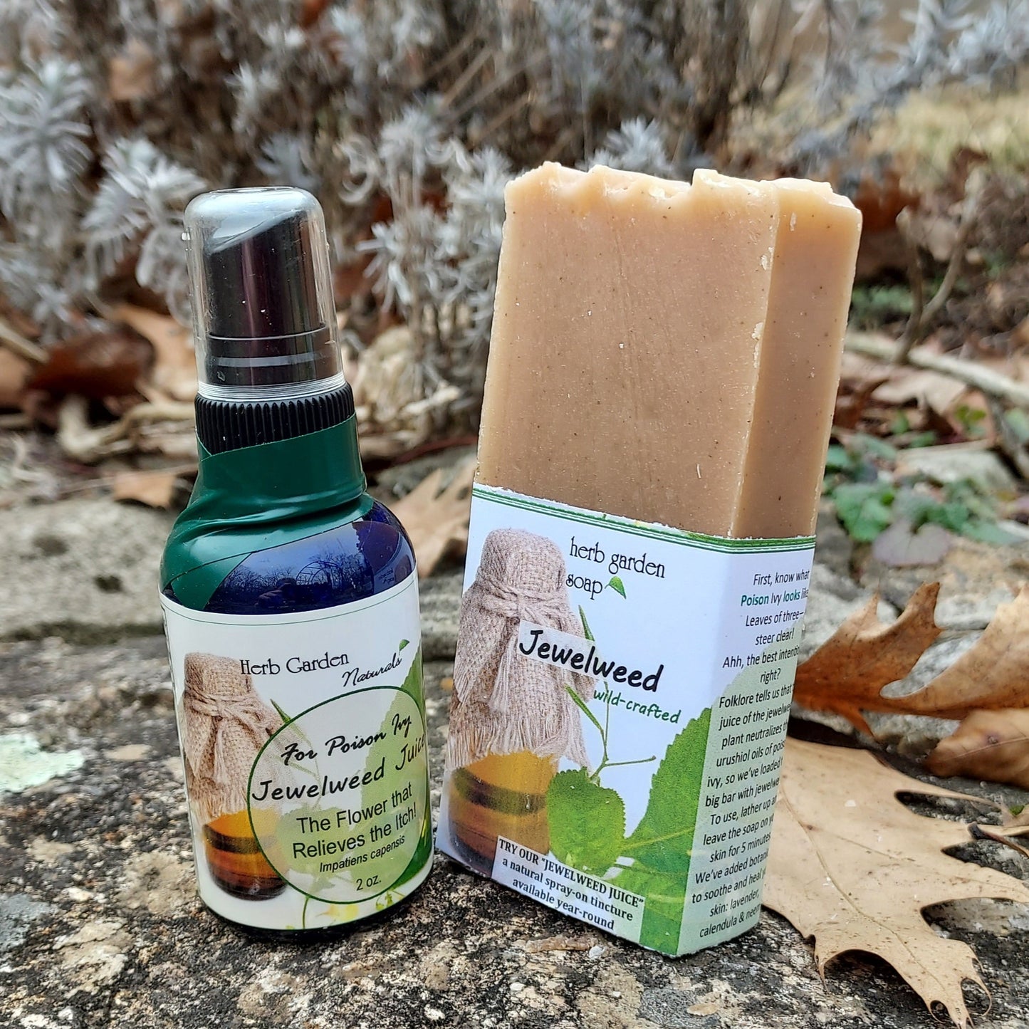 Jewelweed Juice (Organic, Natural Poison Ivy Therapy Spray)