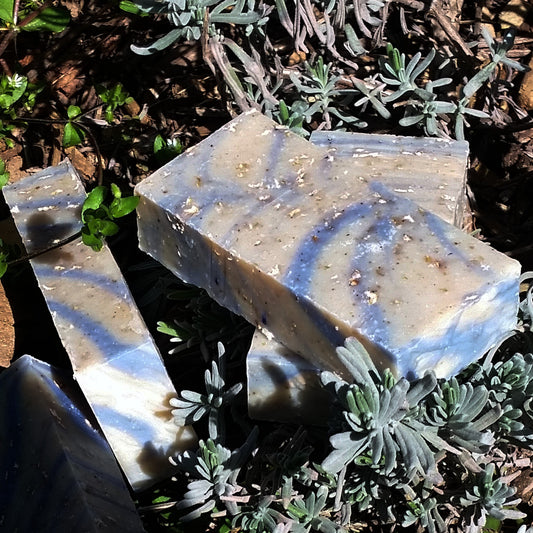 Oat Comfrey Lavender Natural Handmade Soap