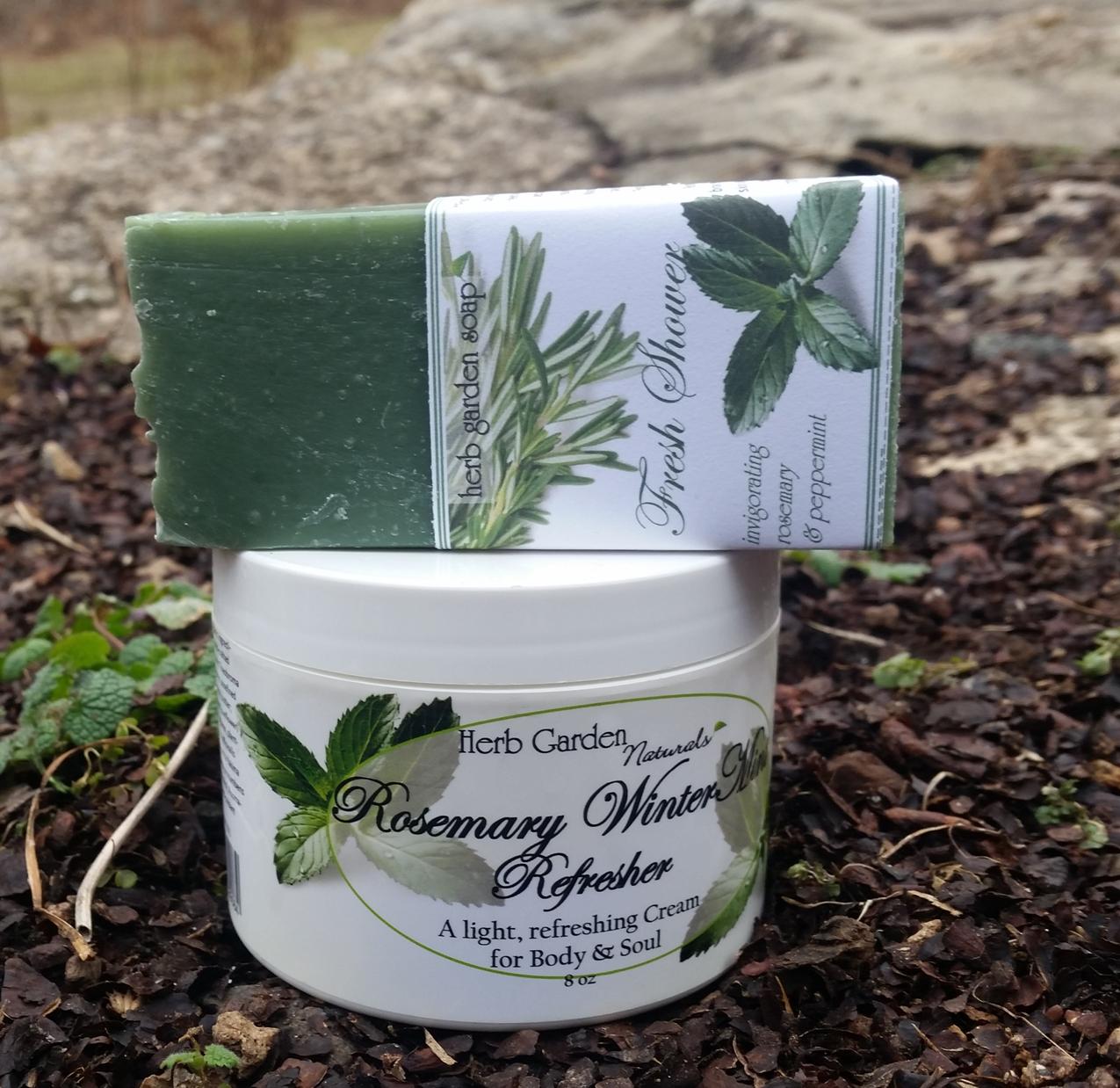 Rosemary WinterMint Refresher Organic Body Cream