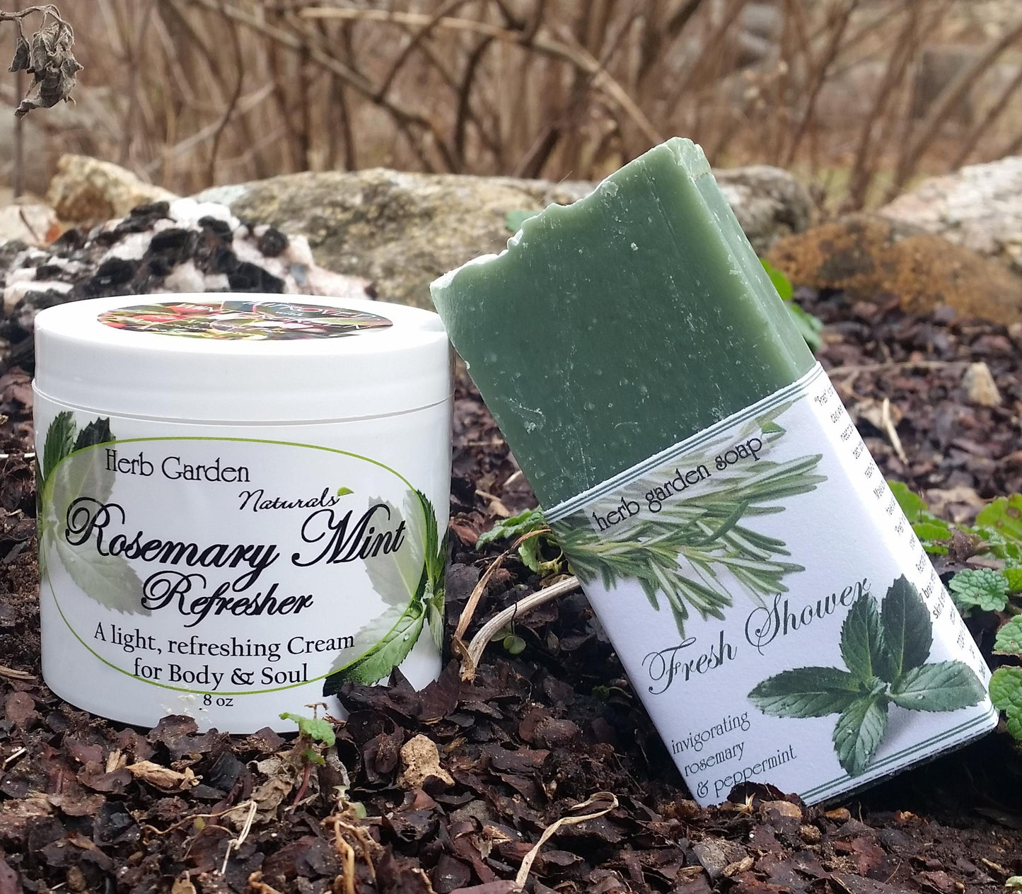 Rosemary WinterMint Refresher Organic Body Cream