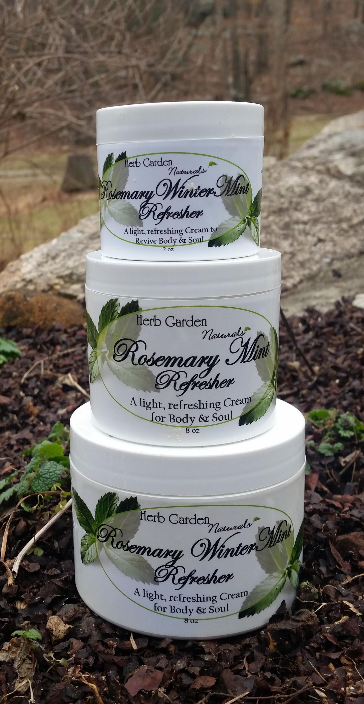 Rosemary WinterMint Refresher Organic Body Cream