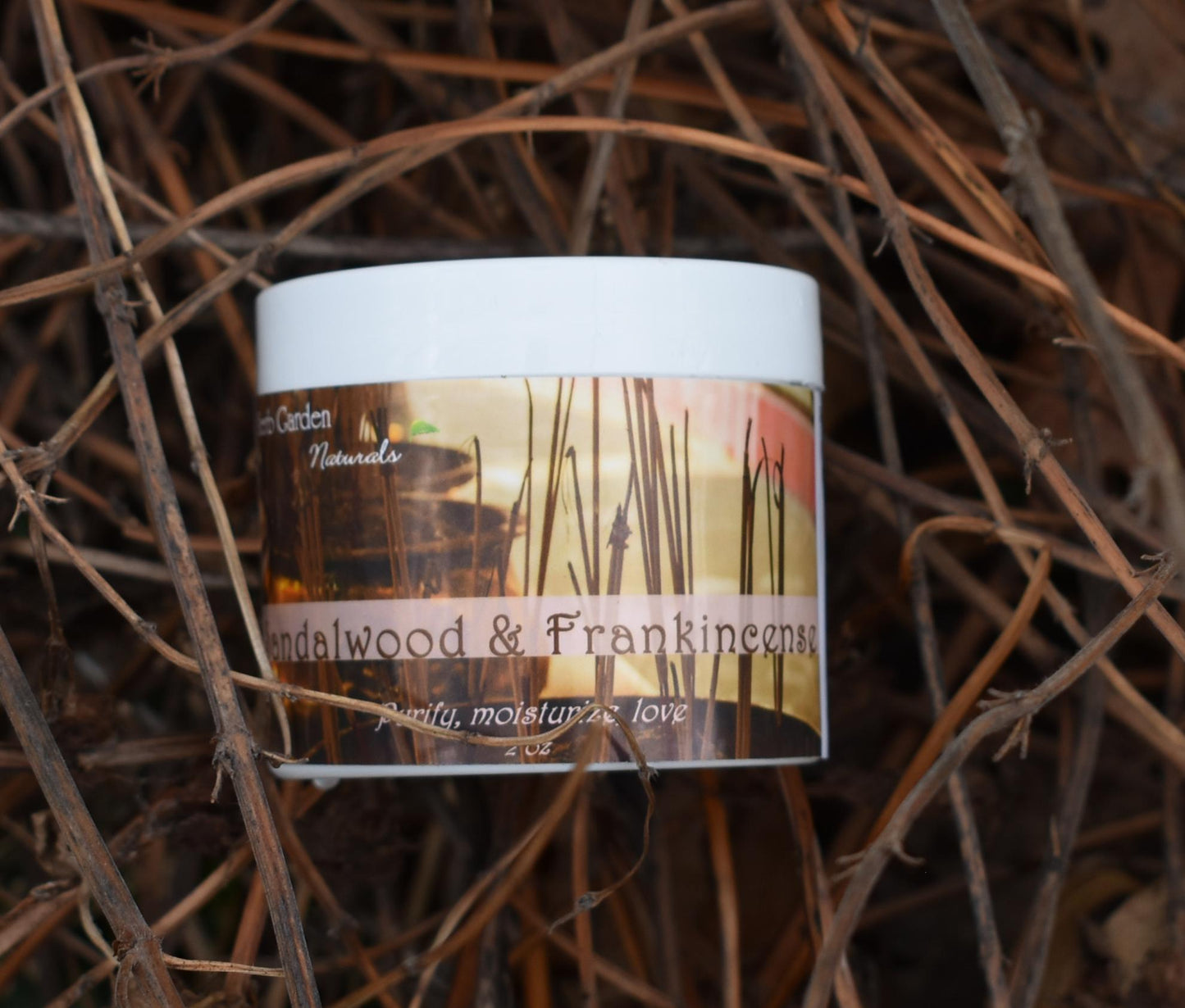 Sandalwood & Frankincense Organic Body Cream