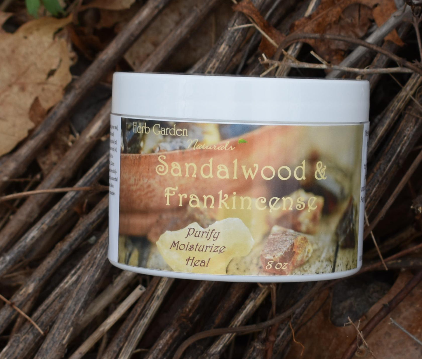 Sandalwood & Frankincense Organic Body Cream